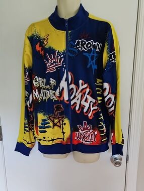 Red Ape Graffiti Jacket Size L